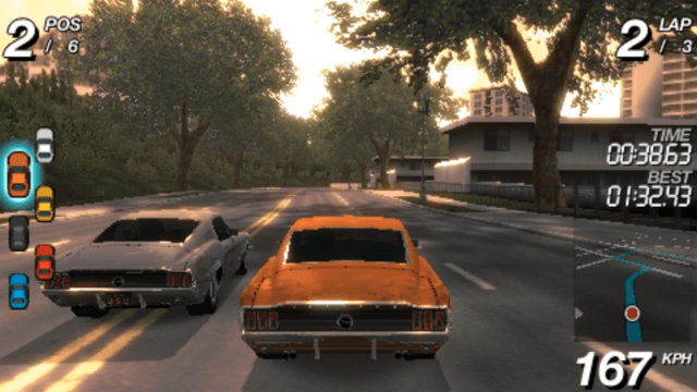Street Racing LA Duel screenshot 3 for PSP